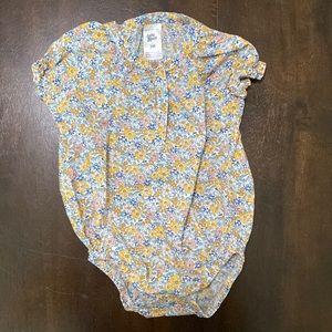Baby B’gosh floral bubble